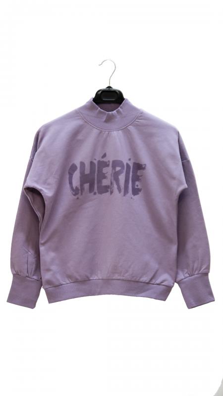 KIZ ÇOCUK CHERIE BASKILI SWEATSHIRT