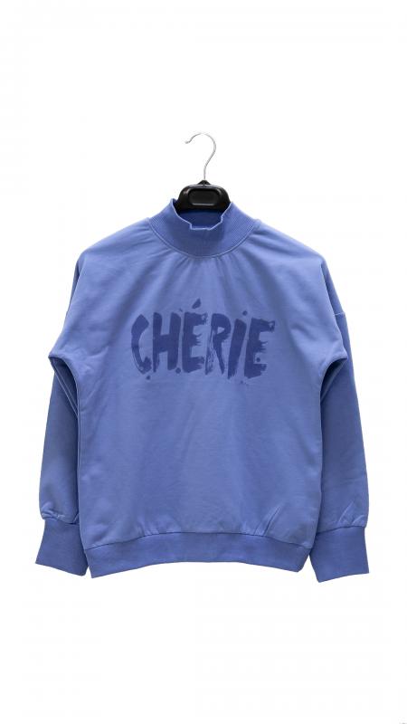 KIZ ÇOCUK CHERIE BASKILI SWEATSHIRT