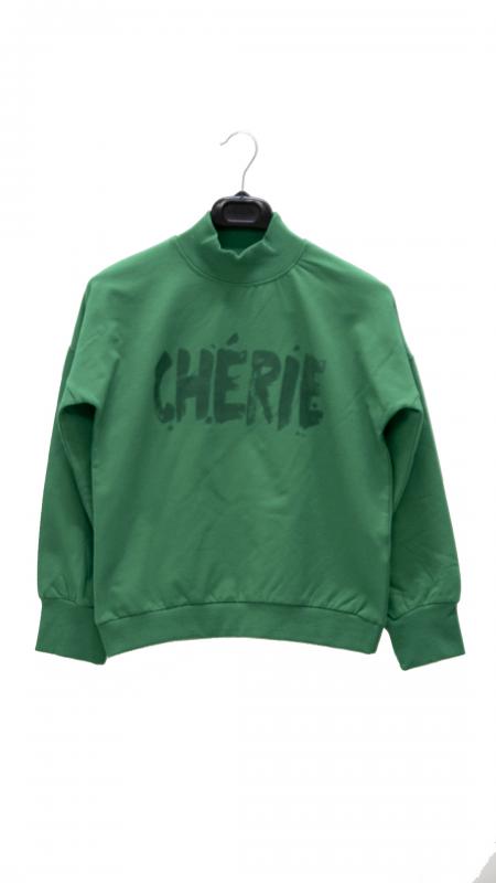 KIZ ÇOCUK CHERIE BASKILI SWEATSHIRT